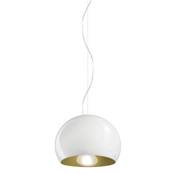 Závesná lampa Surface Ø 27 cm E27 biela/zelená - Image 2