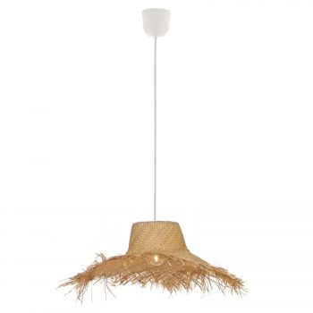 Závesná lampa Tetra zo slamy - Image 2