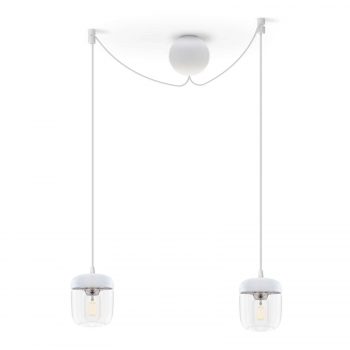 UMAGE Acorn závesná lampa biela/oceľ - Image 2
