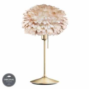 UMAGE Eos mini stolná lampa hnedá Šampanské mosadz