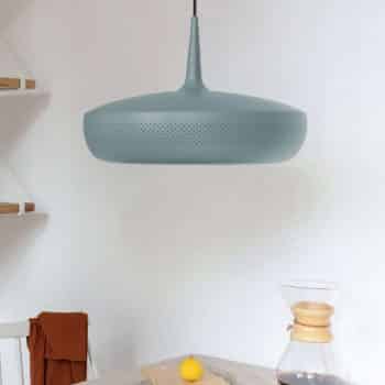 UMAGE Clava Dine závesná lampa modro-sivá