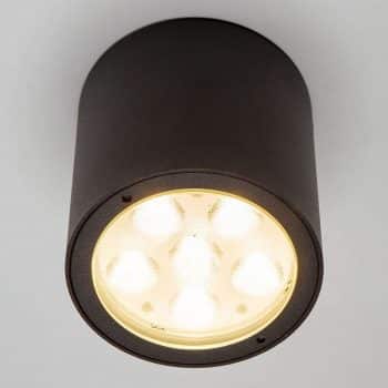 Okrúhle stropné LED svietidlo Meret vonkajšie IP54 - Image 2