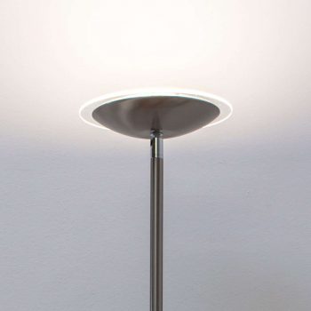 Stropné LED svietidlo Malea matný nikel