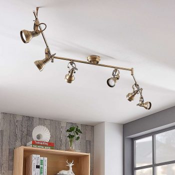 6-plameňové stropné LED svietidlo Perseas GU10 LED - Image 2