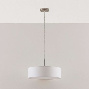 Závesná lampa Sebatin 40 cm biela - Image 2