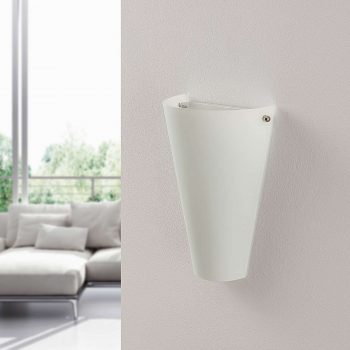 Nástenné svietidlo Alia E14 LED opálové sklo - Image 2