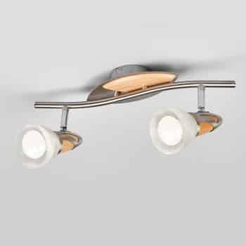 2-plameňové bodové LED svetlo Marena E14 R50 - Image 2