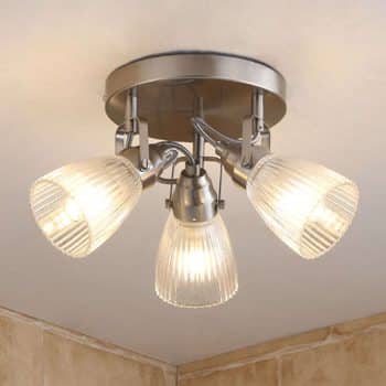 Kúpeľňové stropné svietidlo Kara G9 LED 3p okrúhle