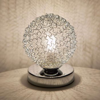 Stolná LED lampa Ticino, 1-plameňová