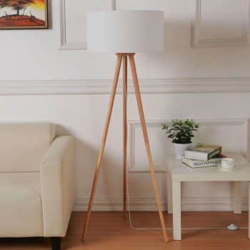Trojnohá látková stojaca lampa Charlia - Image 2