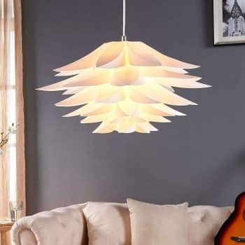 Závesná lampa Rimon v kvetinovom tvare