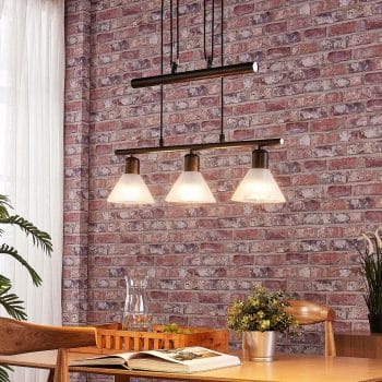 Závesné LED svietidlo Eleasa, easydim 3pl čierne - Image 2