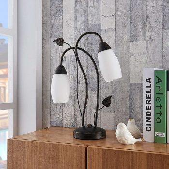 Stolná LED lampa Stefania, 2-plameňová - Image 2
