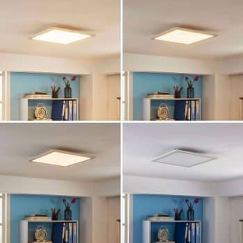 Stropný nadstavbový LED panel Enja, štvorcový - Image 2