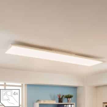 Štvorcový LED panel Enja, 120x30 cm