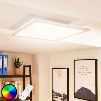 LED panel Tinus, zmena farby RGB – teplá biela