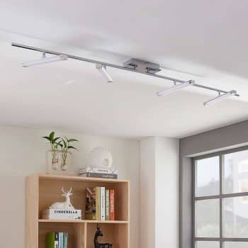 4-plameň stropné LED svietidlo Pilou stmievateľné - Image 2