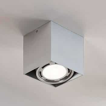 LED Downlight Rosalie 1-pl. hranaté hliník