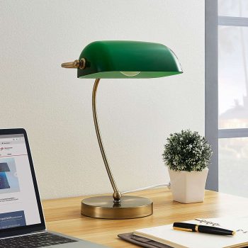 Selea – bankárska lampa so zeleným tienidlom - Image 2