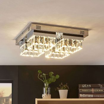 Stropné LED svietidlo Meryem stmievateľné 4-plameň - Image 2