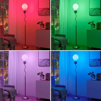 Lindby Smart LED-RGB stojaca lampa Mena - Image 2
