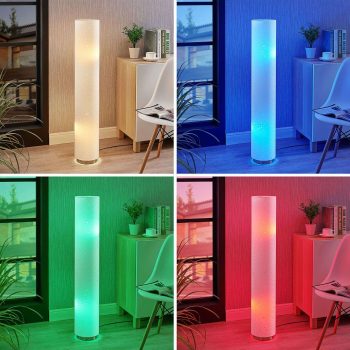 Lindby Smart LED stojaca lampa Alvin s bodkami - Image 2