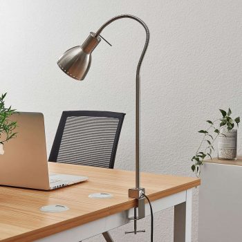 Lampa s úchytom Triska, ohybná, satinovaný nikel - Image 2