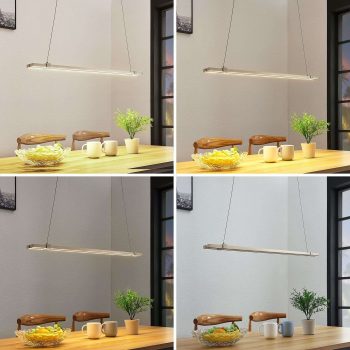 LED pásová závesná lampa Tymon, úzka, výsuvná - Image 2
