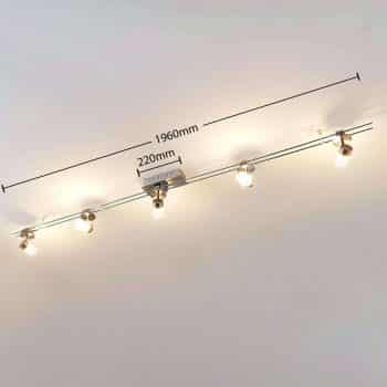 LED koľajnicový systém Aronja LED, 5 svetiel - Image 2