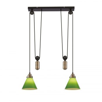Lindby Alecks závesná lampa nastavenie výšky 2-pl.