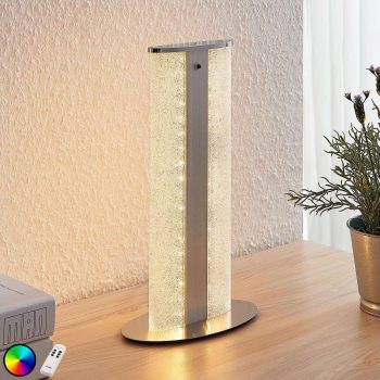 Lindby Sylke stolná LED lampa so zmenou farby