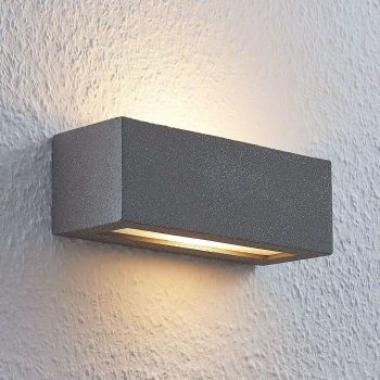 Lindby Nellie betónové nástenné LED svetlo 21,8 cm