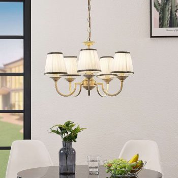 Lindby Lumiel visiaci luster päť-plameňový - Image 2
