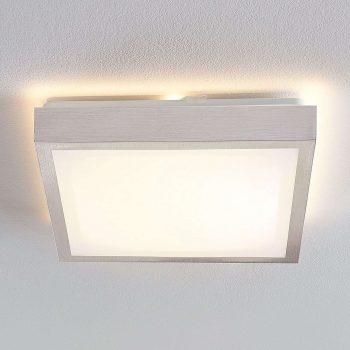 Lindby Margit stropné LED hliník, hranaté, 32 cm