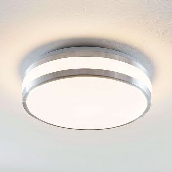 Lindby Nelia stropné LED hliník, okrúhle, 34,5 cm