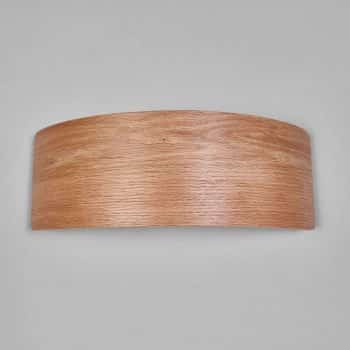 Nástenné LED svietidlo Rafailia 33 cm drevo - Image 2