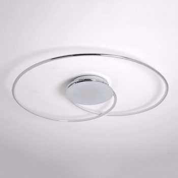 Stropné LED svietidlo Joline chróm 74 cm - Image 2