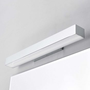 Kúpeľňové nástenné svetlo s LED Kiana v chróme - Image 2