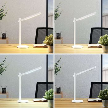 Lindby Loretta LED lampa na písací stôl CCT biela - Image 2