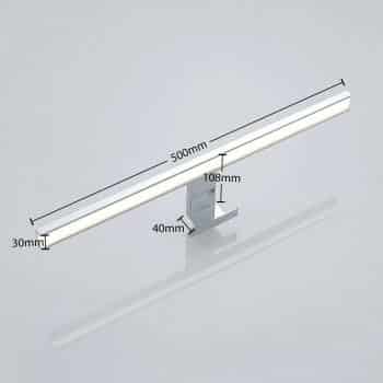 Kúpeľňové zrkadlové LED svetlo Peggy 50 cm - Image 2
