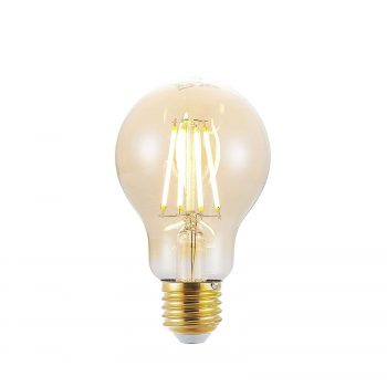 LED žiarovka E27 A60 6,5 W 2 500 K jantár stmievač - Image 2