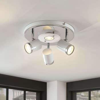 Stropné LED svietidlo Alsuna, 4-plameňové, Ø 26cm - Image 2