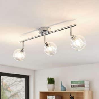 Lindby Pranas stropné LED svietidlo, 3-plameňové - Image 2