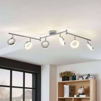 Stropné LED svietidlo Ringo, 6-plameňové - Image 2