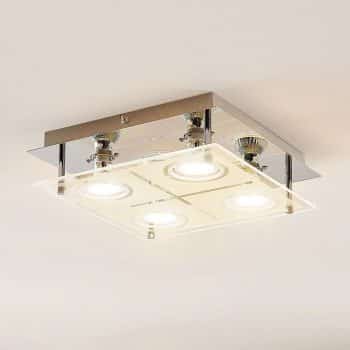 ELC Tahyla stropné LED svietidlo GU10 sklo 26 cm