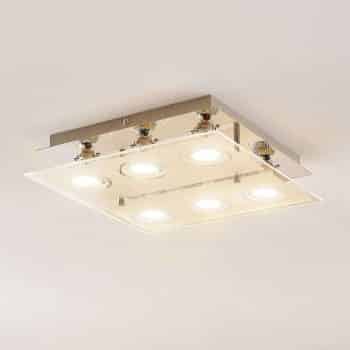 ELC Tahyla stropné LED svietidlo GU10 sklo 32 cm