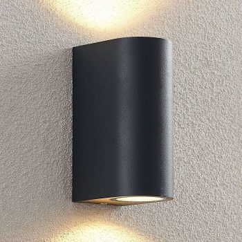 ELC Fijona vonkajšie nástenné LED, okrúhle, 15 cm
