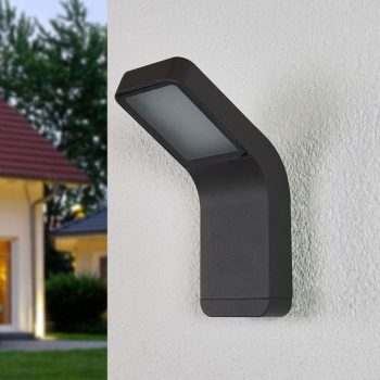 Vonkajšie nástenné LED svietidlo Maddox nahnuté - Image 2
