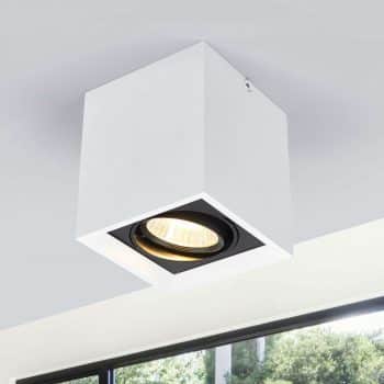 Biele LED Downlight Loreen