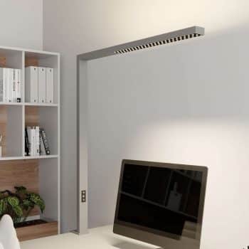 Arcchio Jolinda upínacia LED lampa striebro